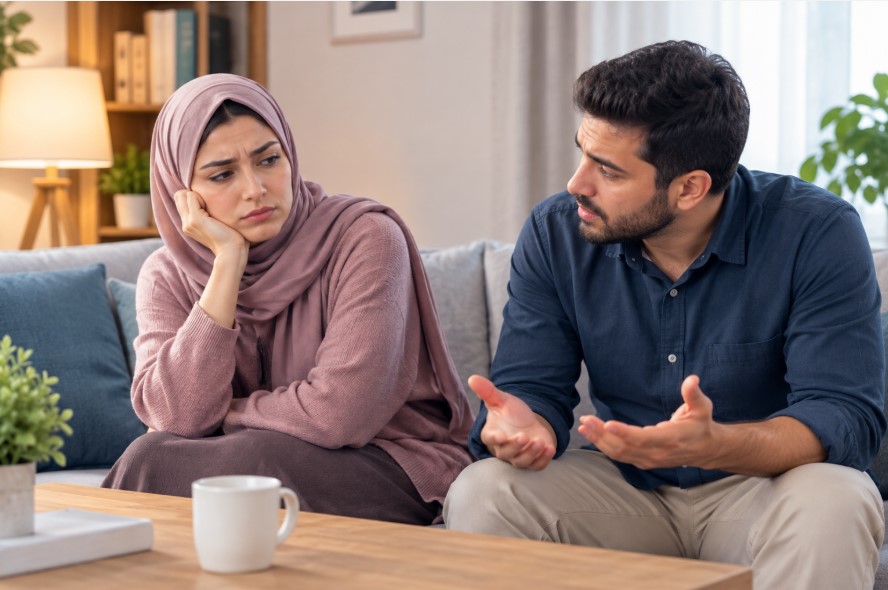 زوجتي دائمة الانزعاج: ماذا أفعل لأفهمها وأهدئ الخلاف؟