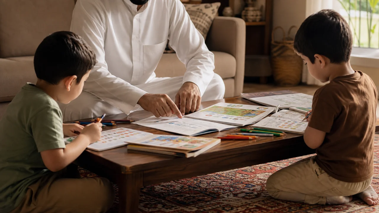 تربية الأبناء: دليل عملي من الطفولة للمراهقة