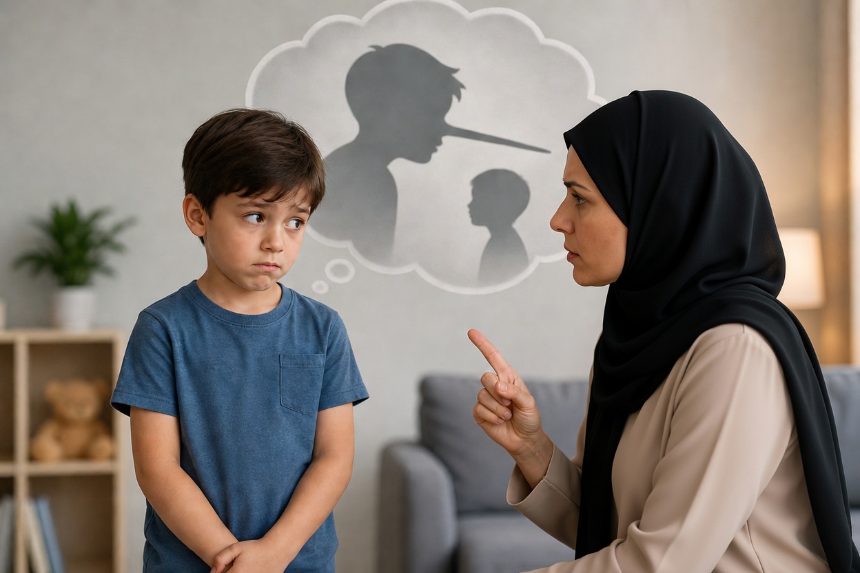 طفلي كثير الكذب | أسباب وعلاج الكذب عند الأطفال