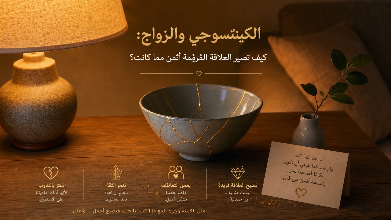 نملك موهبة الإصلاح: كيف تعود العلاقة الزوجية أجمل بعد الكسر؟