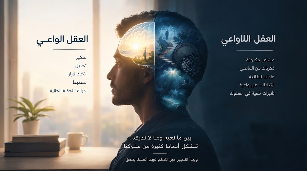 الفرق بين العقل الواعي واللاواعي: لماذا أكرر نفس الخطأ؟